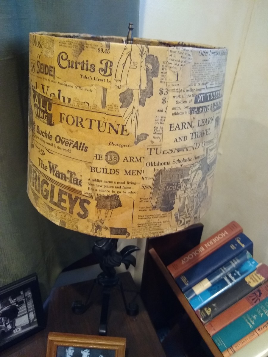 Lamp replicated from the movie